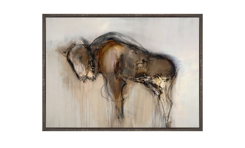 Stand Off Framed Canvas